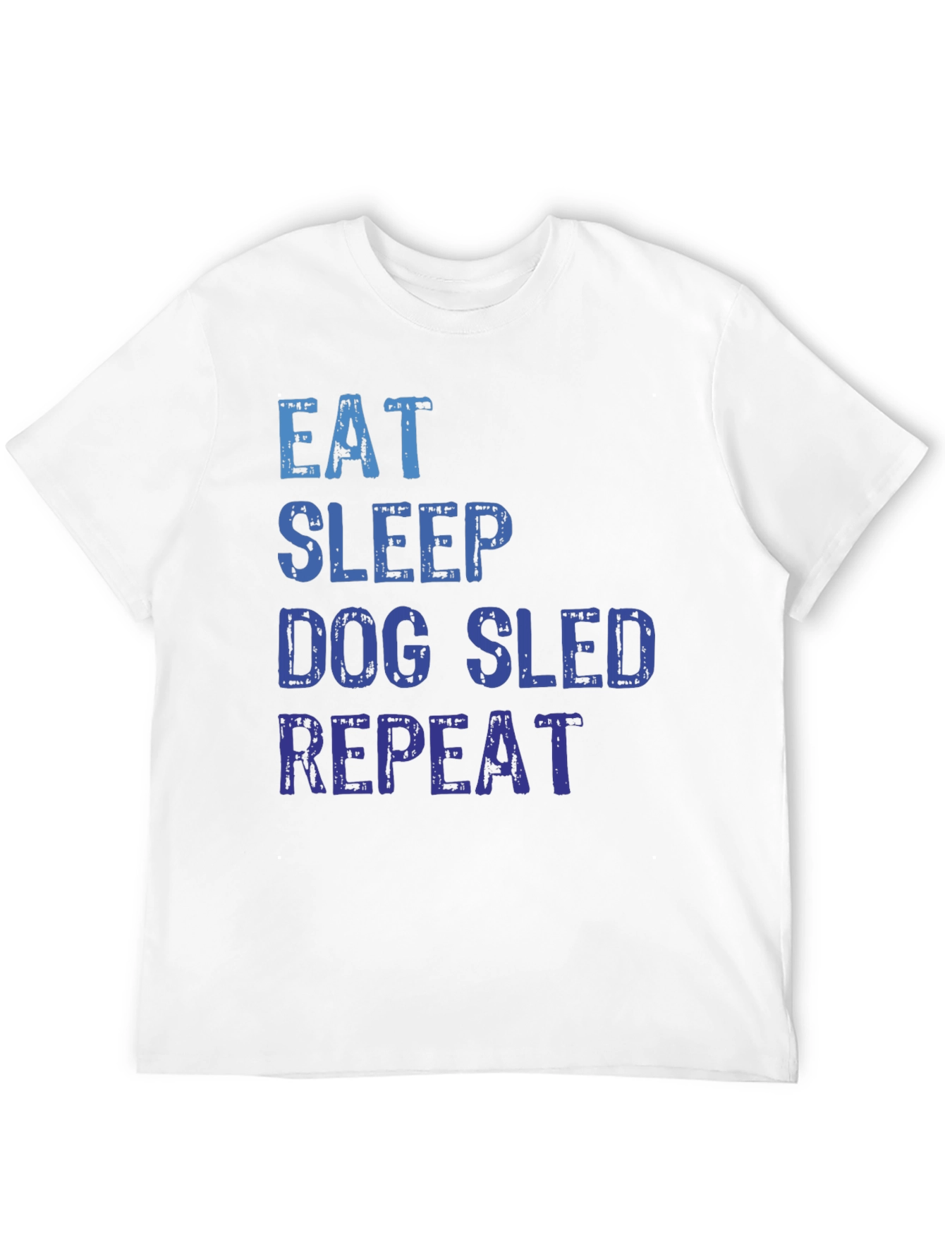 Eat Sleep Dog Sled Repeat T-Shirt