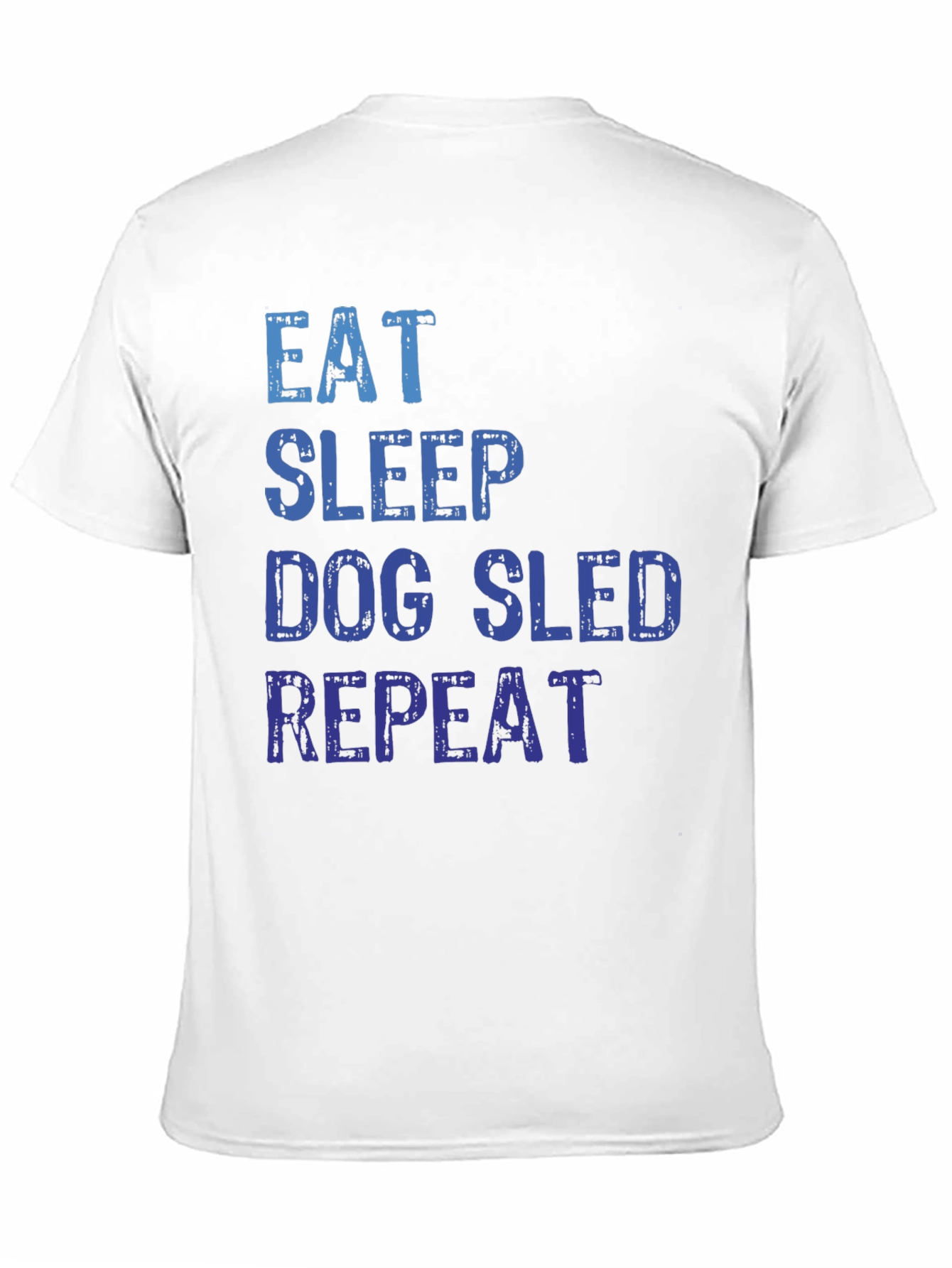 Eat Sleep Dog Sled Repeat T-Shirt