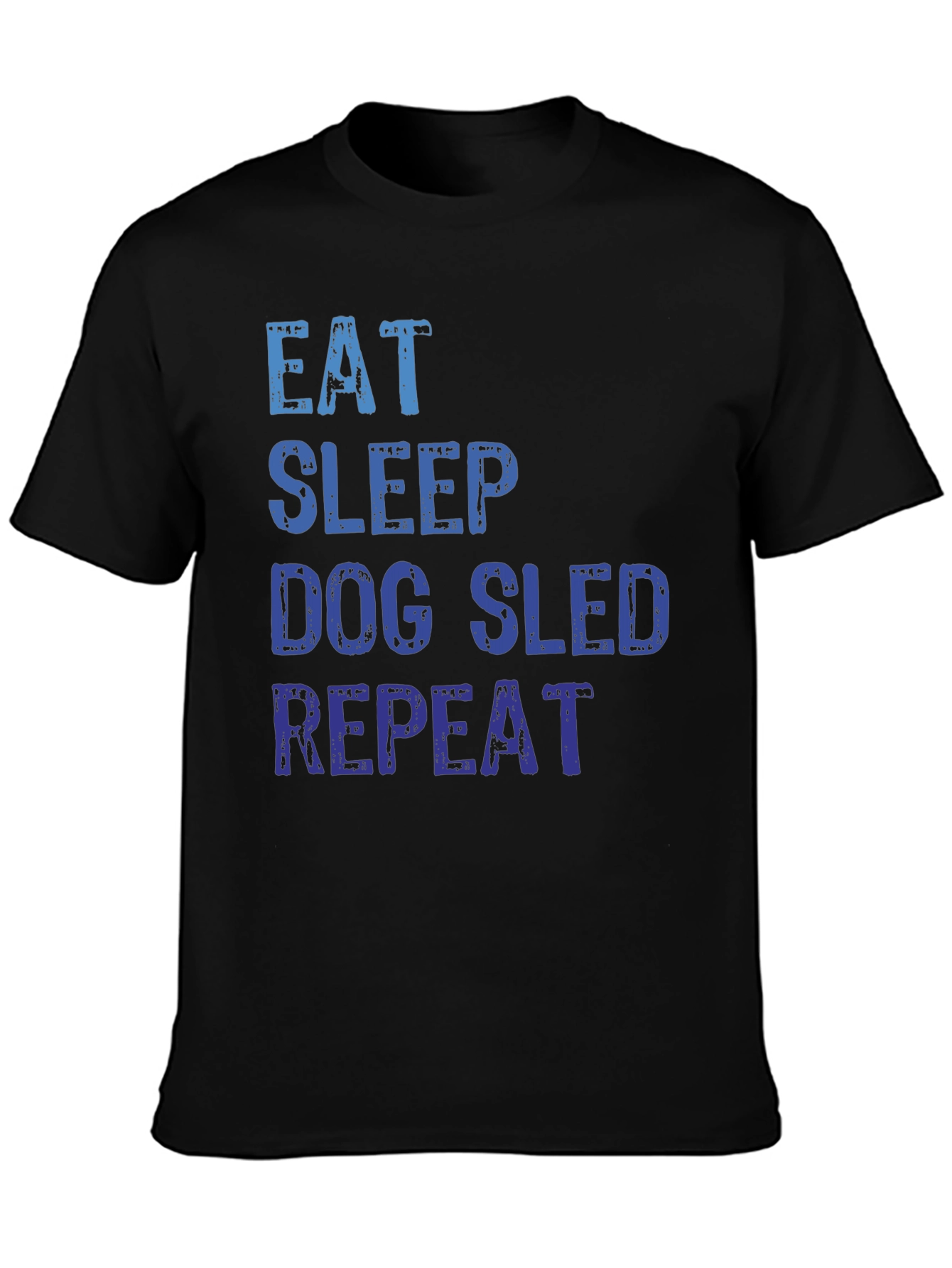 Eat Sleep Dog Sled Repeat T-Shirt