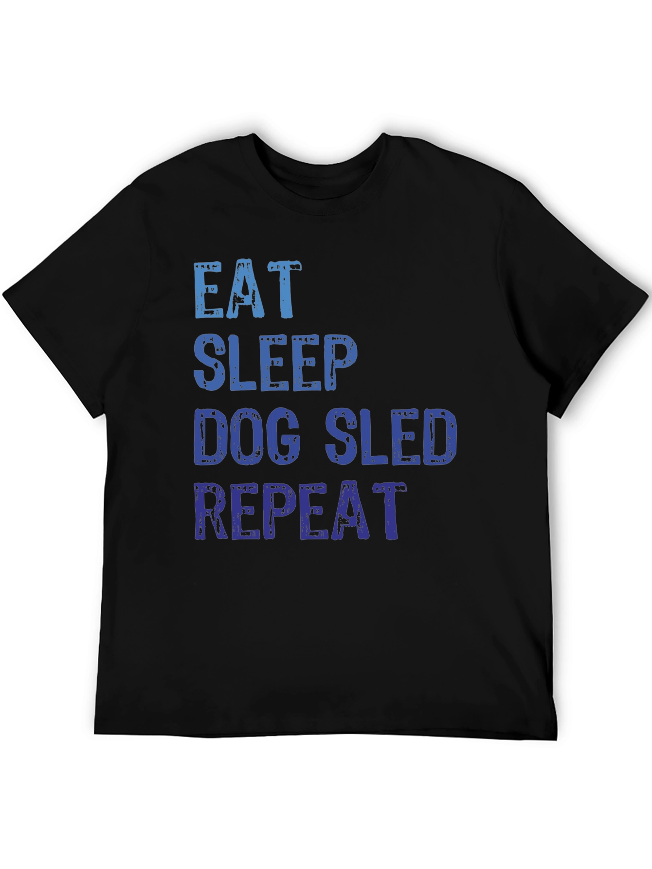 Eat Sleep Dog Sled Repeat T-Shirt