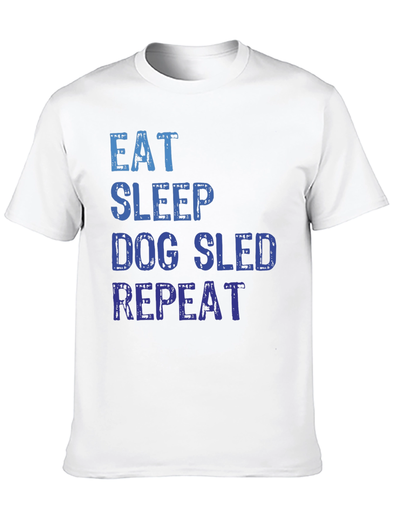 Eat Sleep Dog Sled Repeat T-Shirt