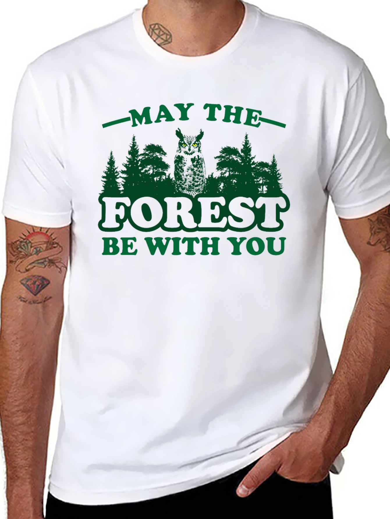 May The Forest Be With You Graphic Tee