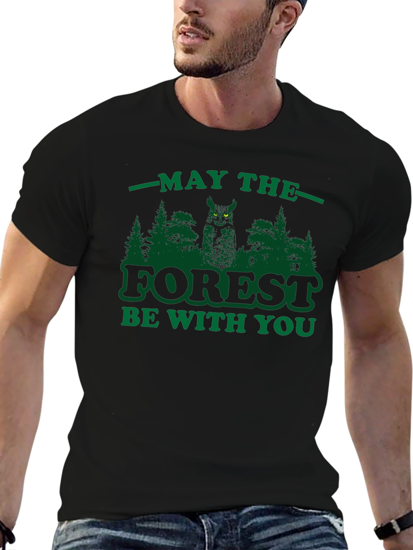 May The Forest Be With You Graphic Tee