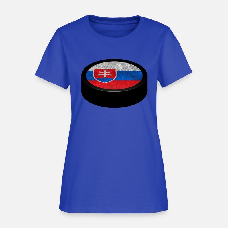 Team Slovakia Hockey Puck