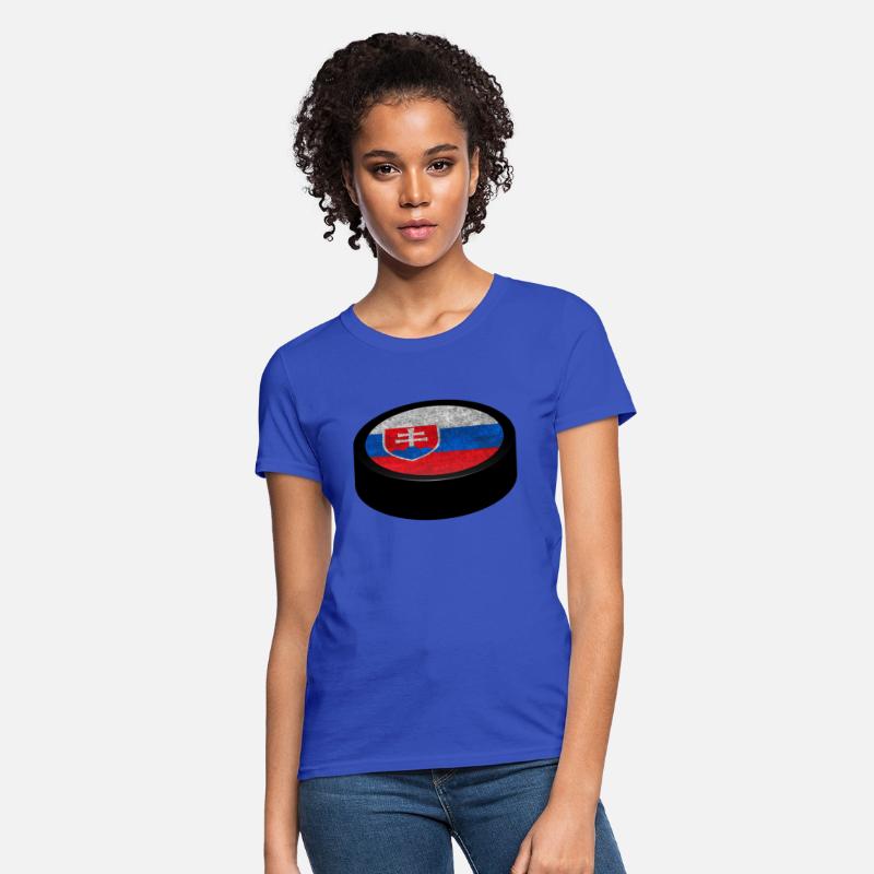 Team Slovakia Hockey Puck