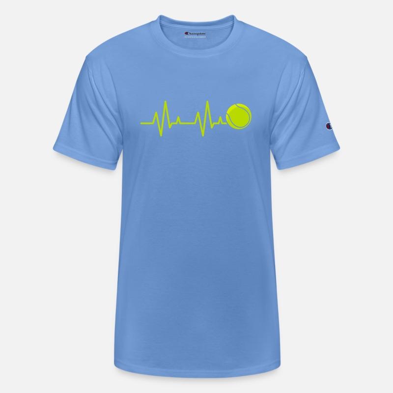 Tennis Ball Heartbeat Racket Sports Athlete Tennis