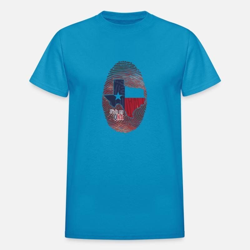 Texas DNA It's in My DNA Fingerprint USA