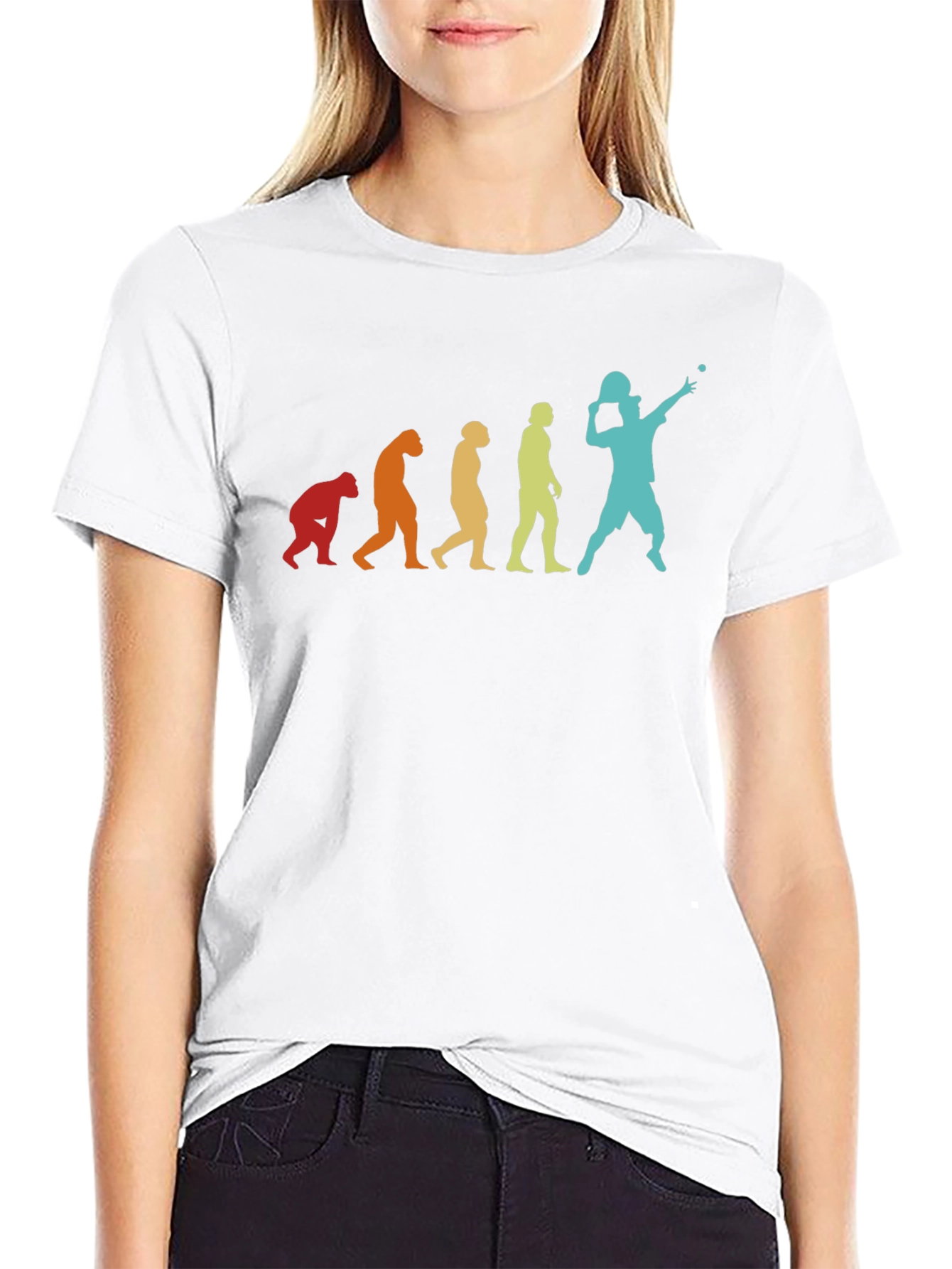 Pickleball Evolution T-Shirt -  Funny Sport Tee