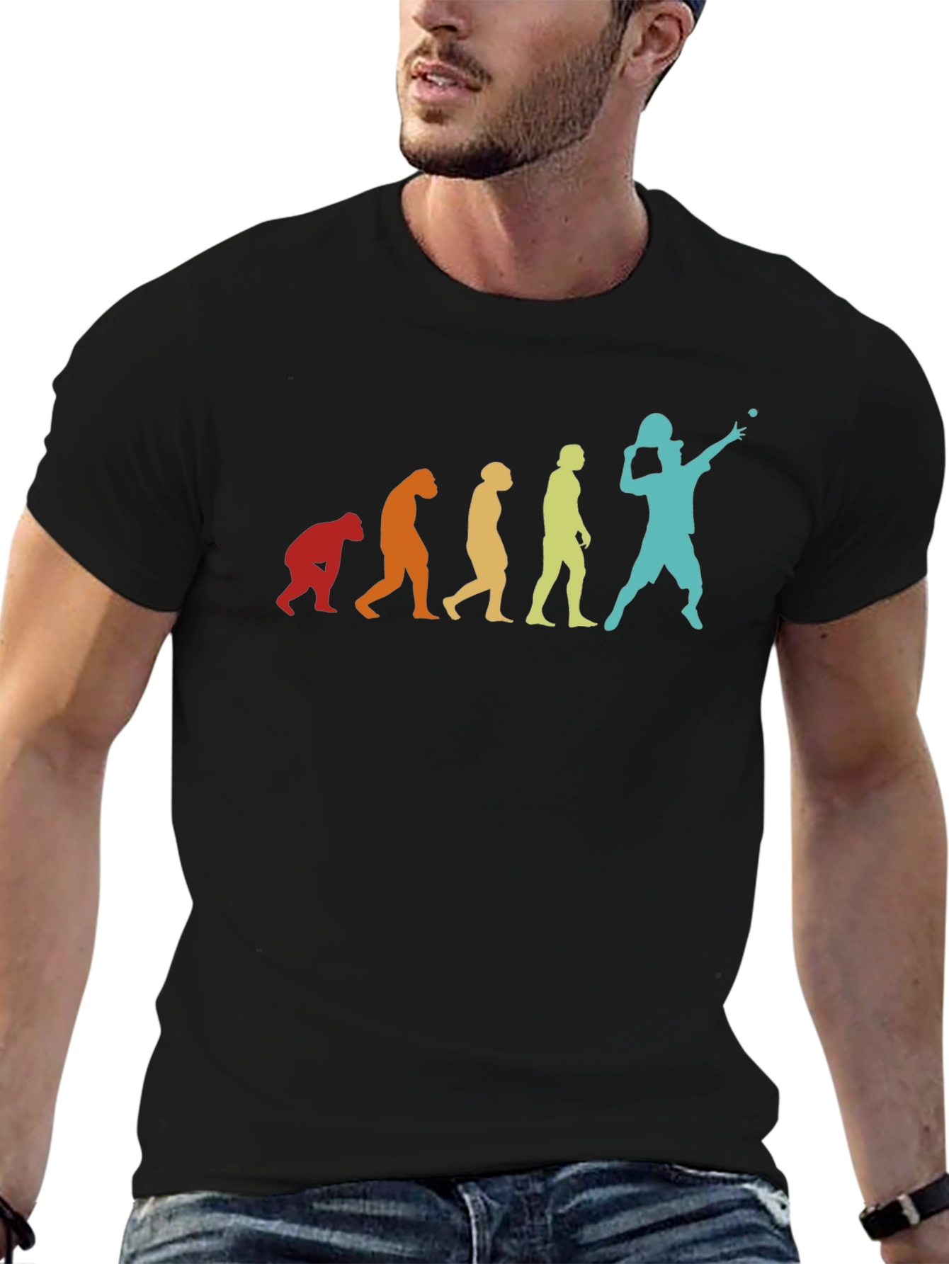 Pickleball Evolution T-Shirt -  Funny Sport Tee