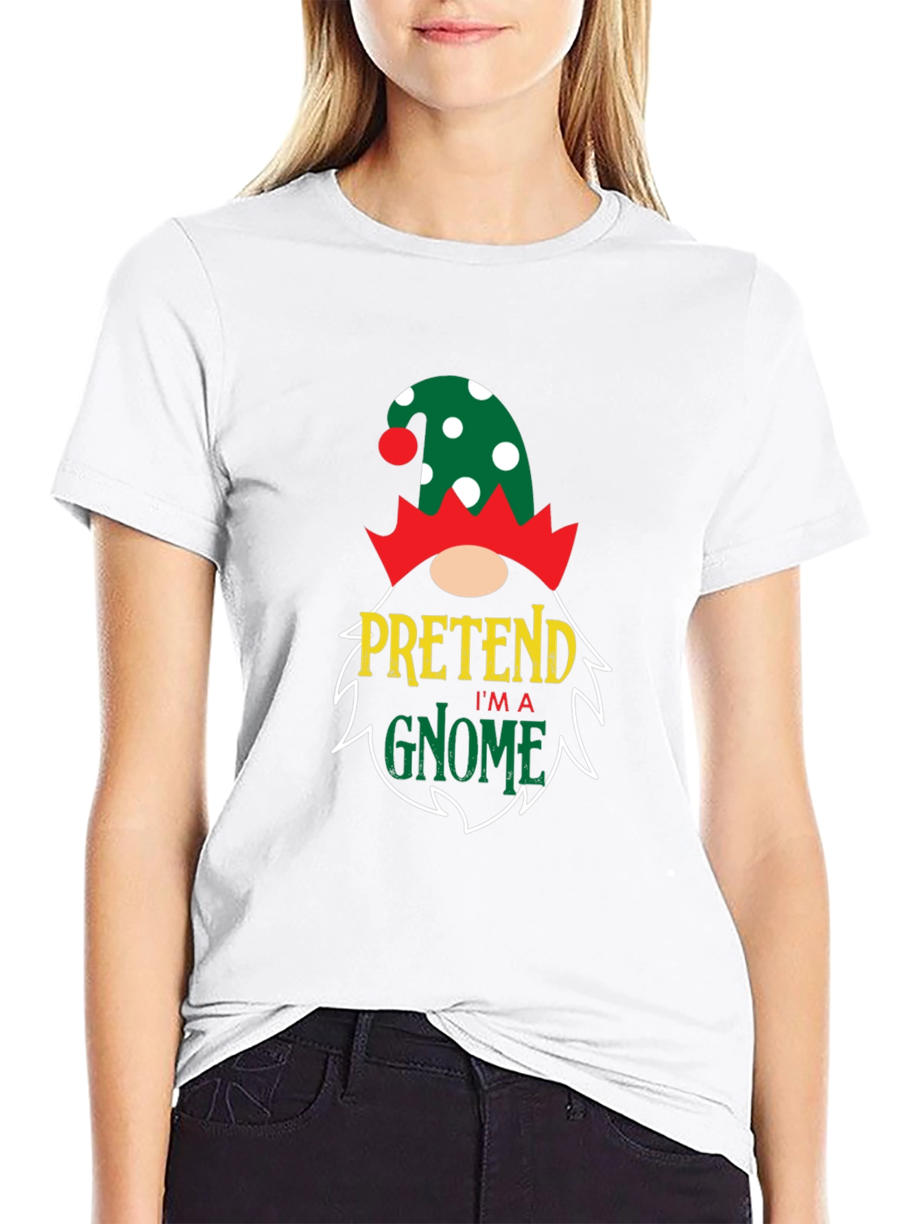 Pretend Im a Gnome Graphic T-Shirt