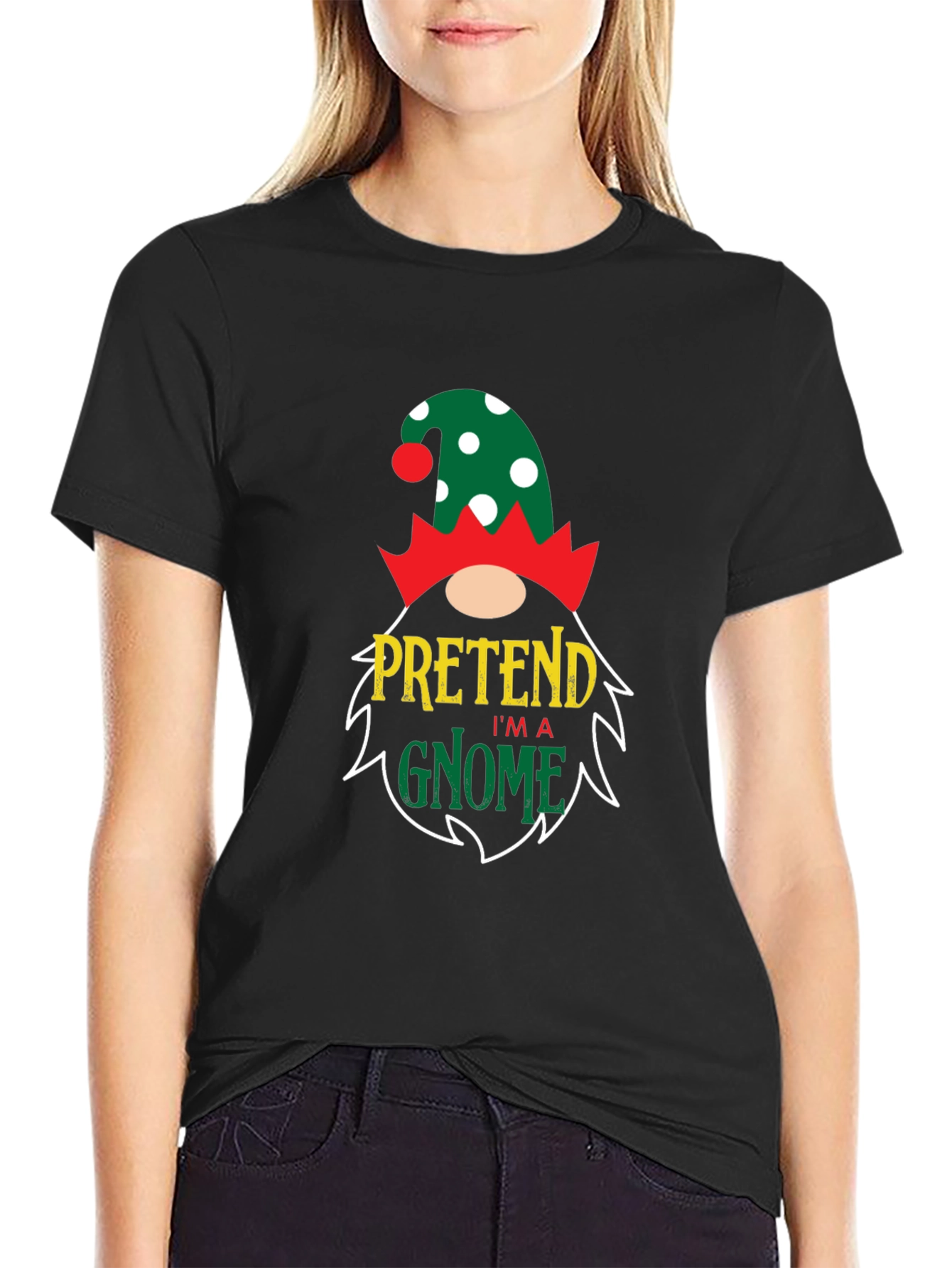 Pretend Im a Gnome Graphic T-Shirt