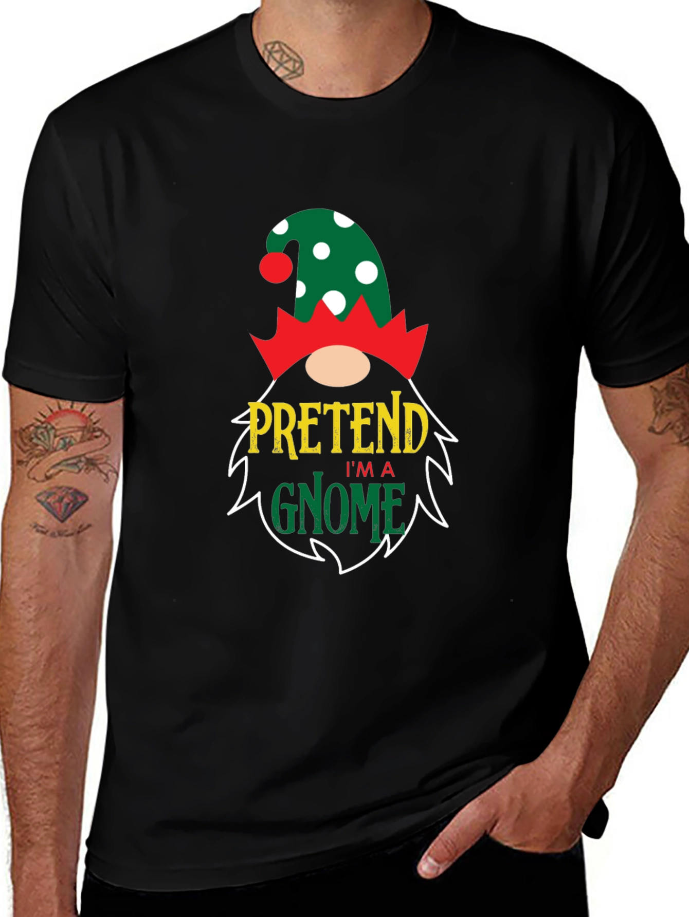 Pretend Im a Gnome Graphic T-Shirt