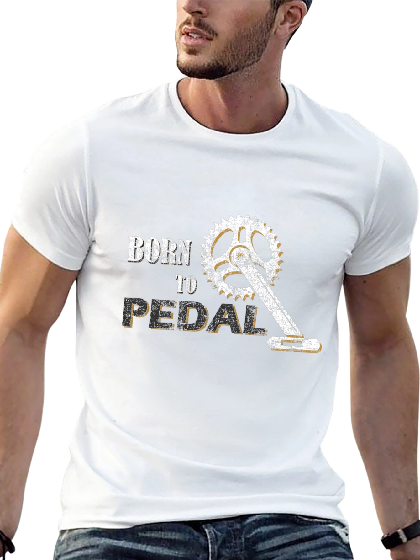 Born to Pedal Graphic Tee - Cycle Life