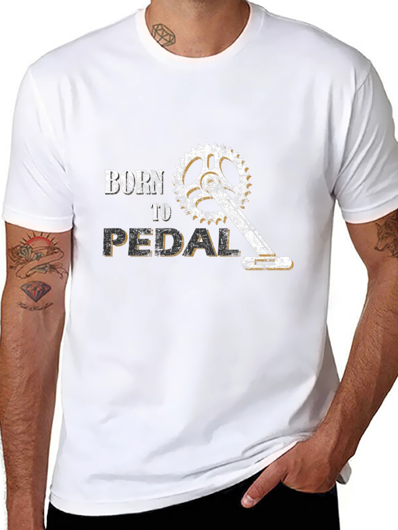 Born to Pedal Graphic Tee - Cycle Life