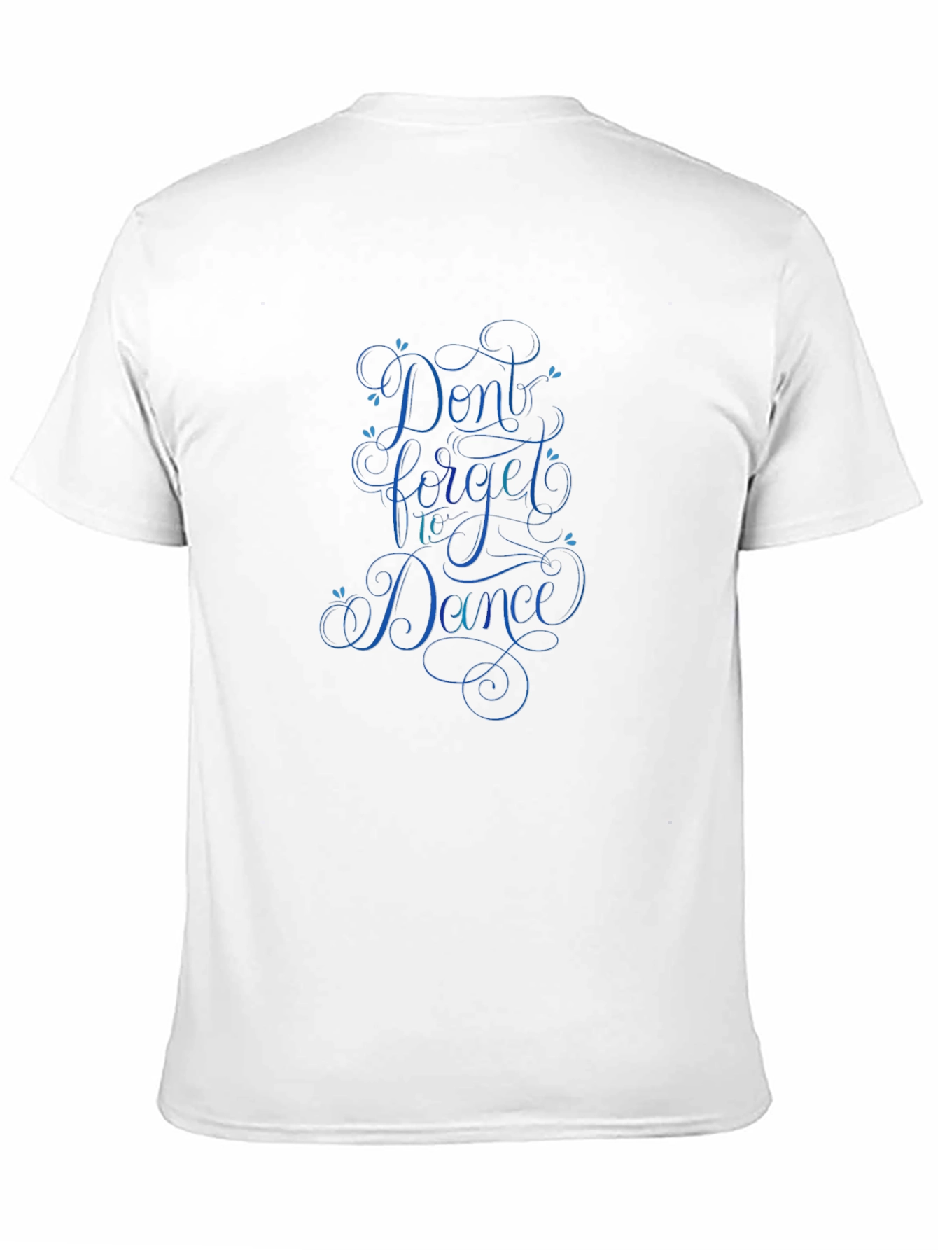 Dont Forget to Dance Black Graphic Tee