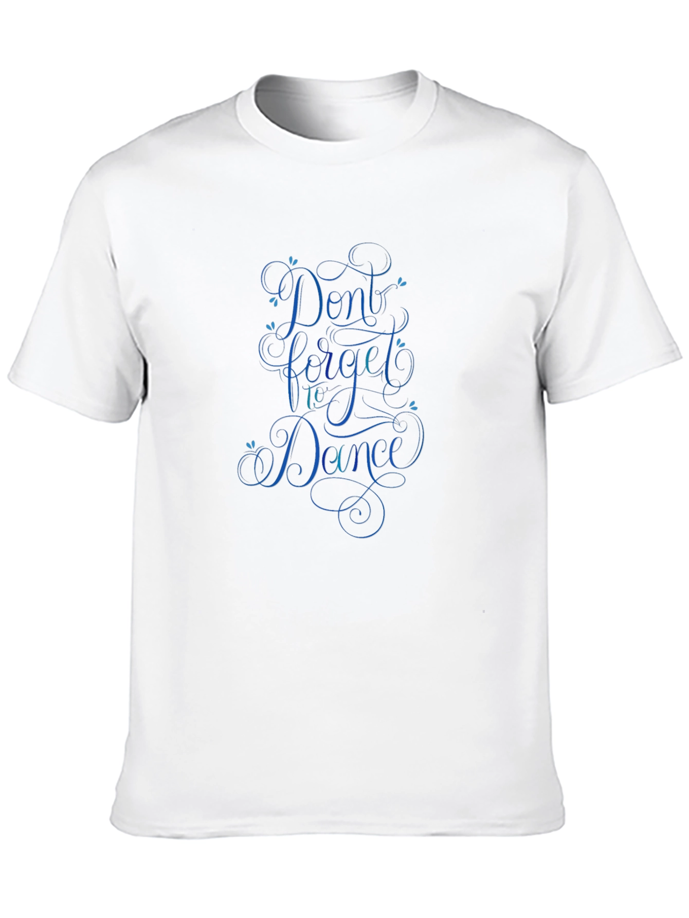 Dont Forget to Dance Black Graphic Tee