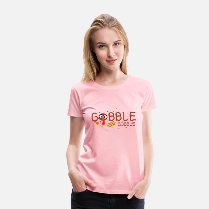 Thanksgiving Gobble Shirt Funny Turkey Graphic