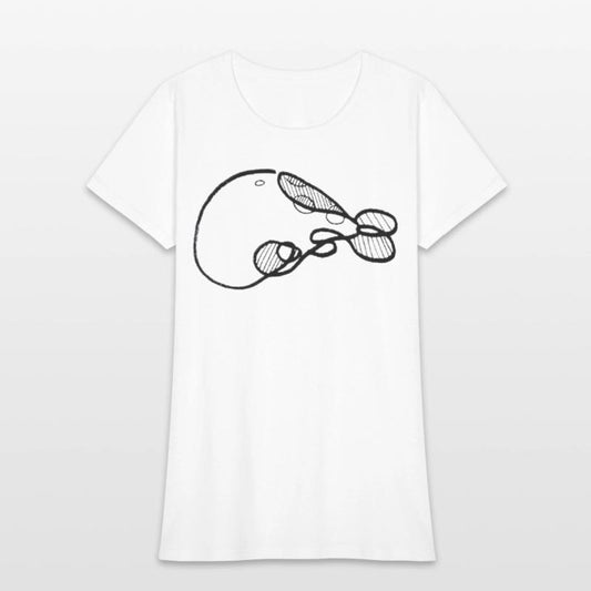 the whale.| doodle abstract