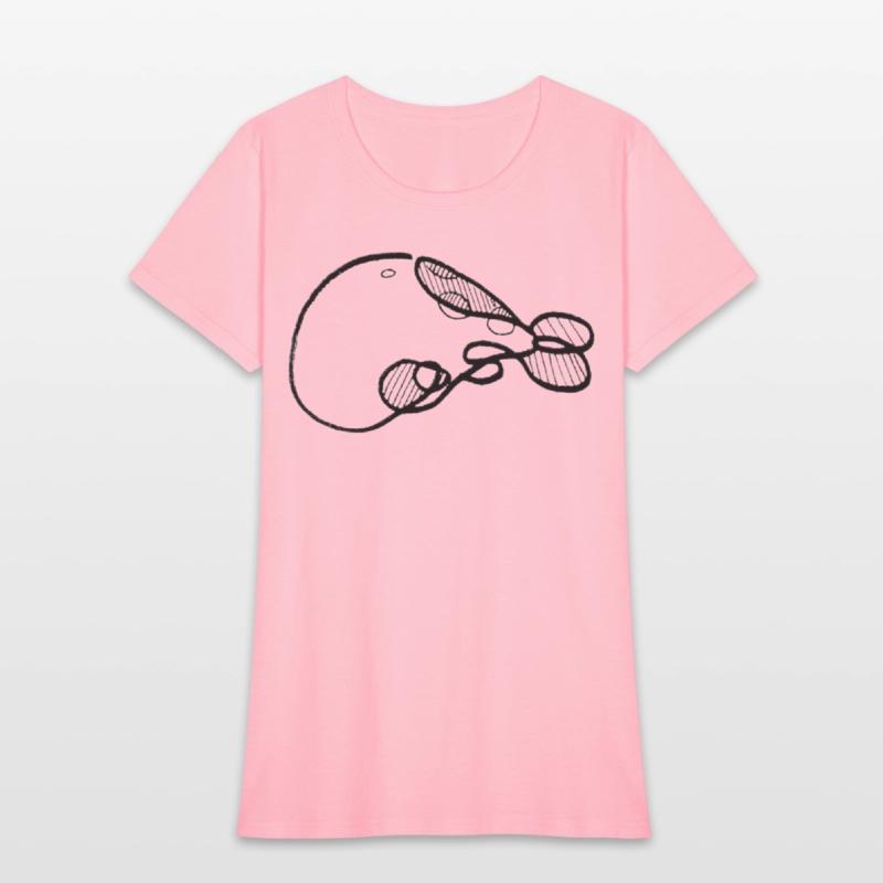 the whale.| doodle abstract