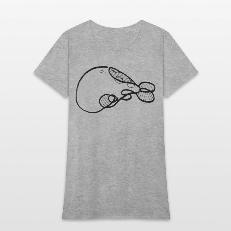 the whale.| doodle abstract