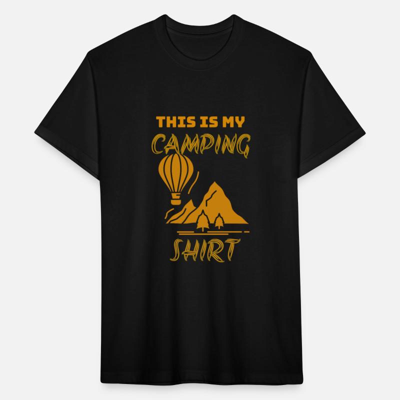 this is my camping shirt funny gifts