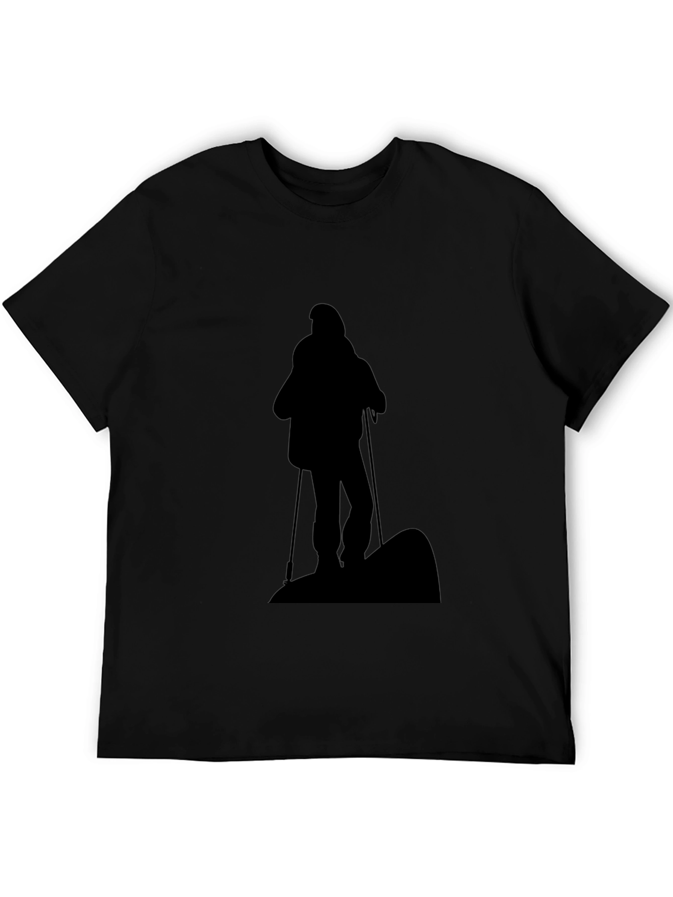 Hiking Silhouette Black T-Shirt