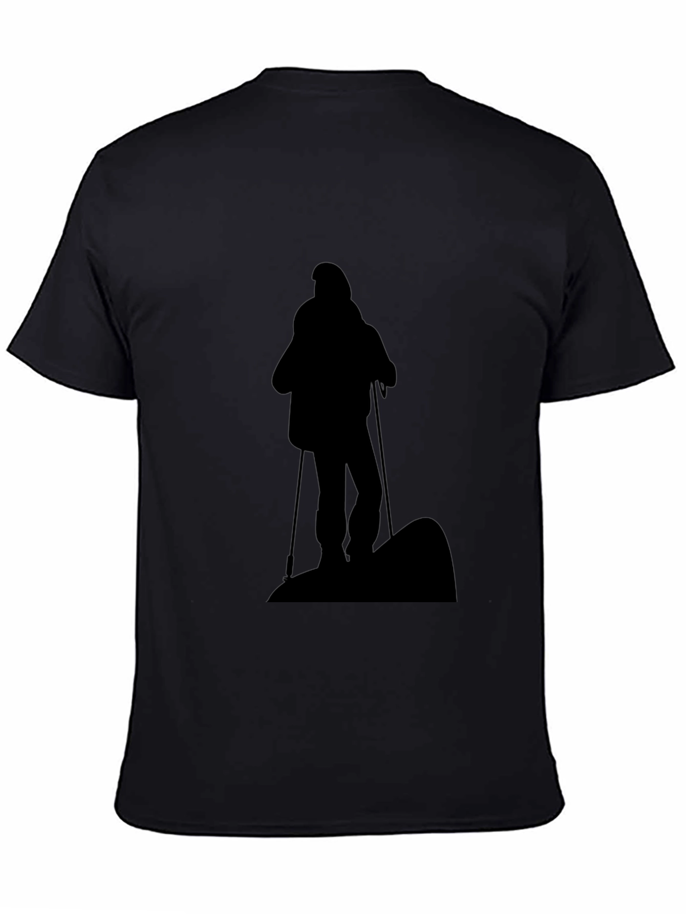 Hiking Silhouette Black T-Shirt