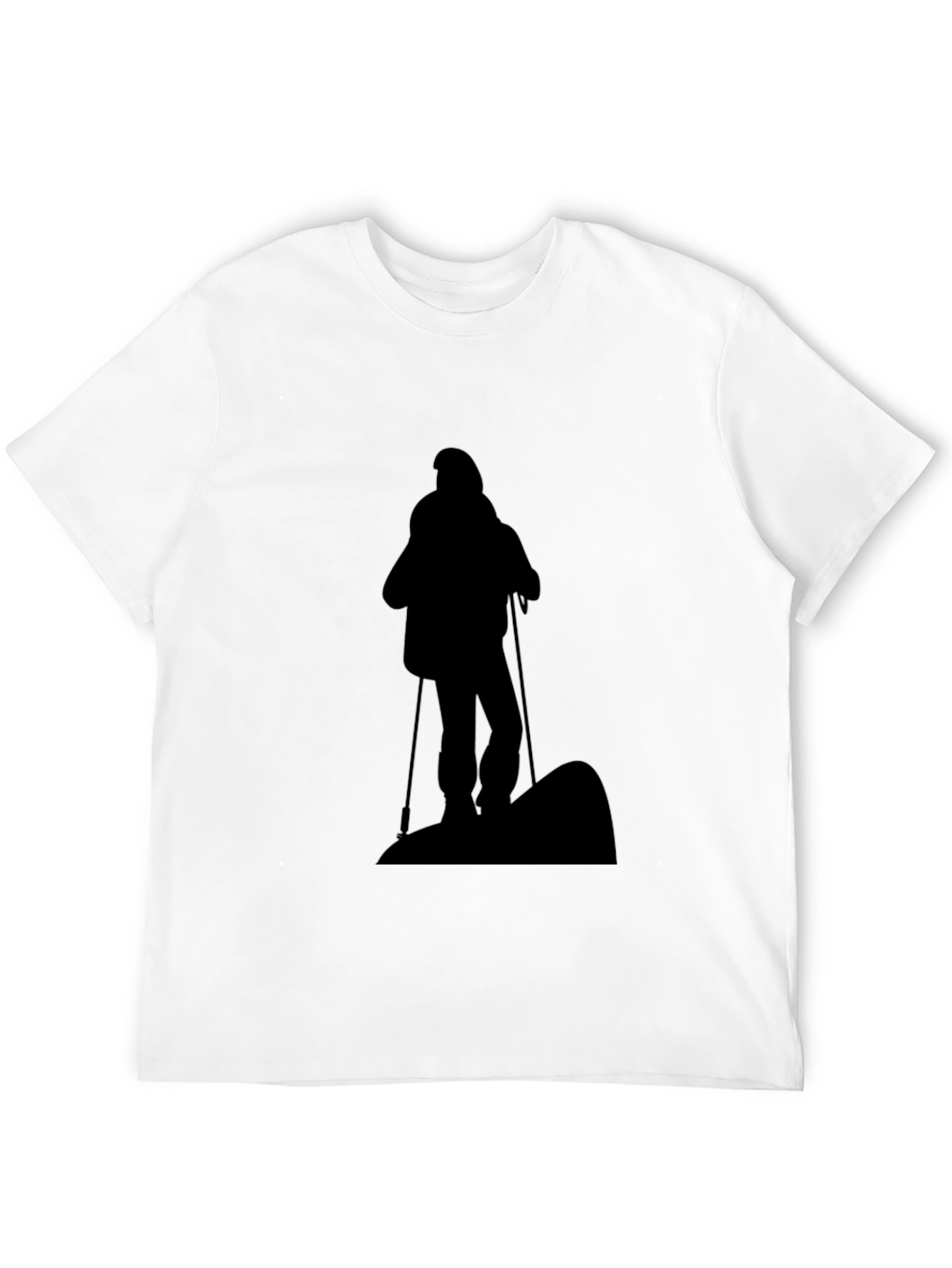 Hiking Silhouette Black T-Shirt