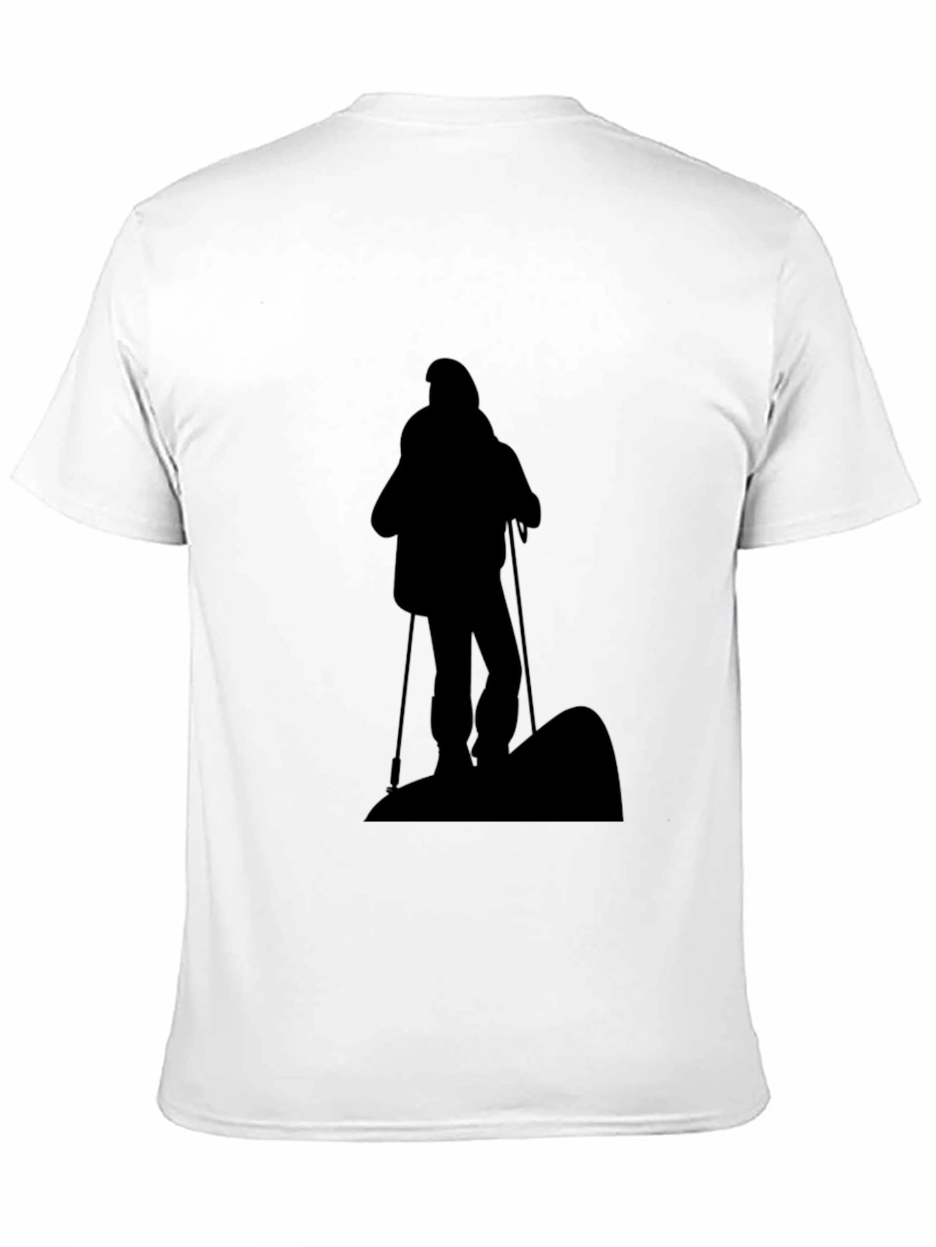 Hiking Silhouette Black T-Shirt