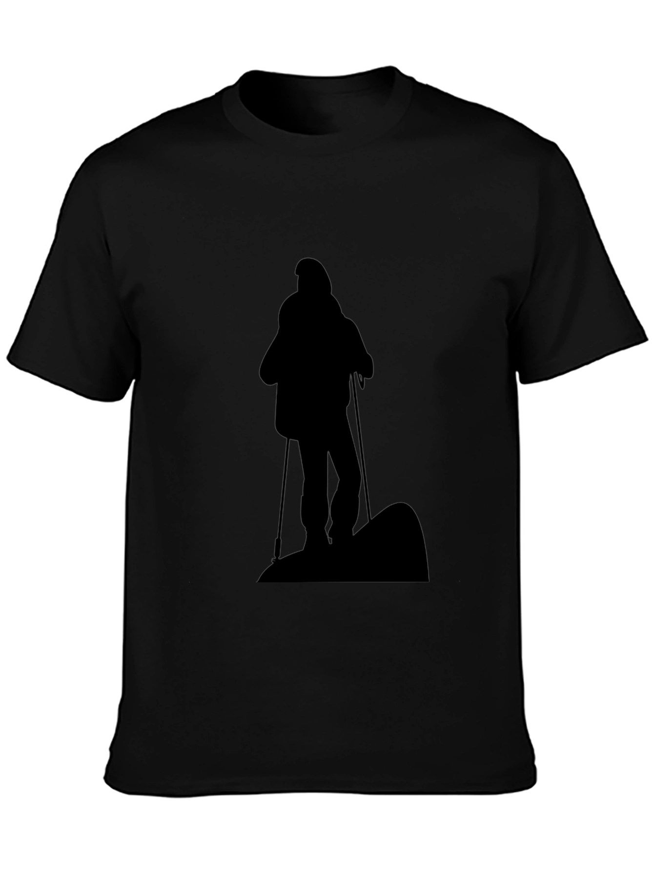 Hiking Silhouette Black T-Shirt