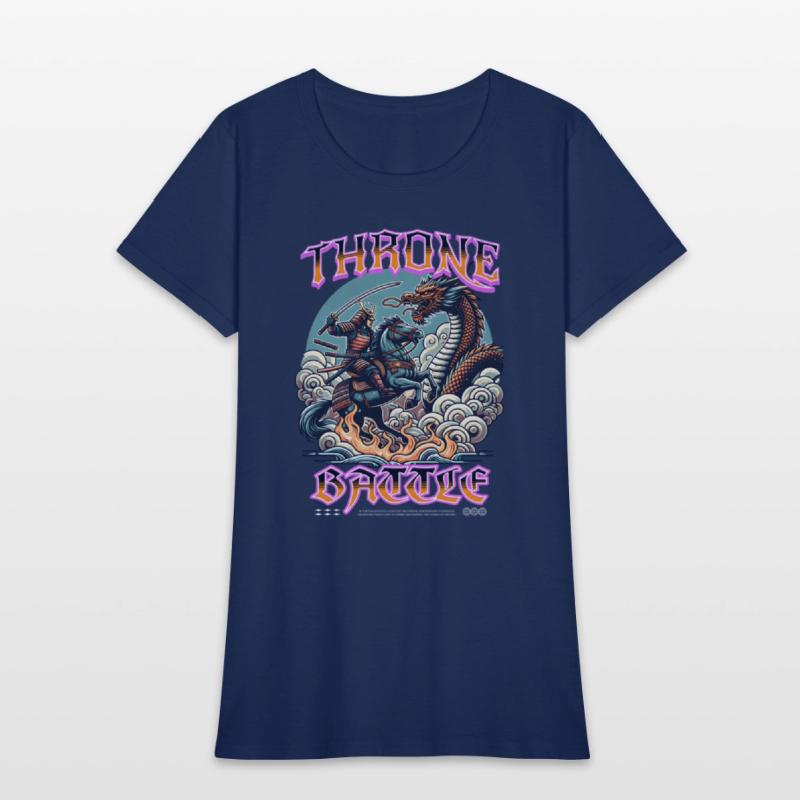 Throne Battle T Shirt Design