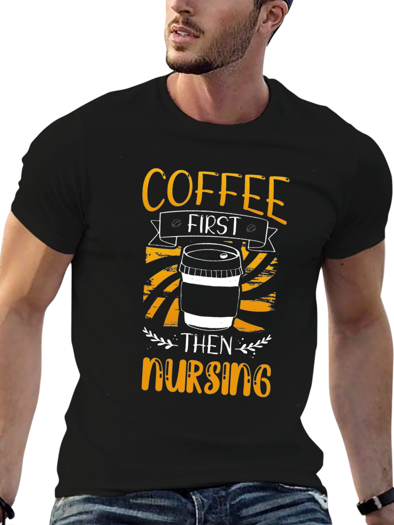 Coffee First Then Nursing T-Shirt