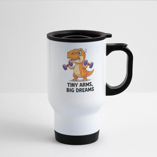 Tiny Arms, Big Dreams – Dino Gym Tee