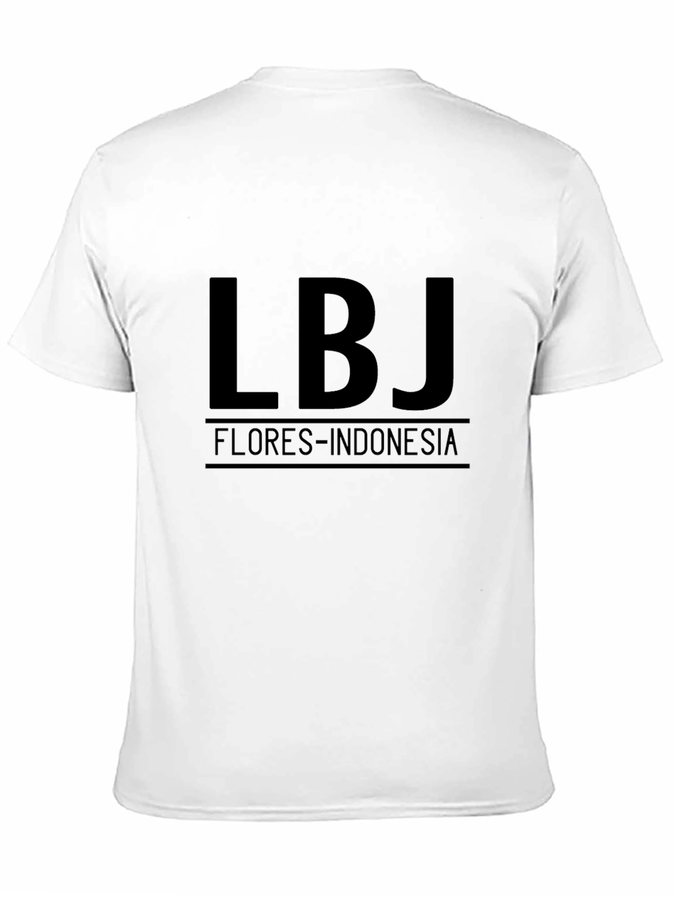 LBJ Flores Indonesia Black Tee