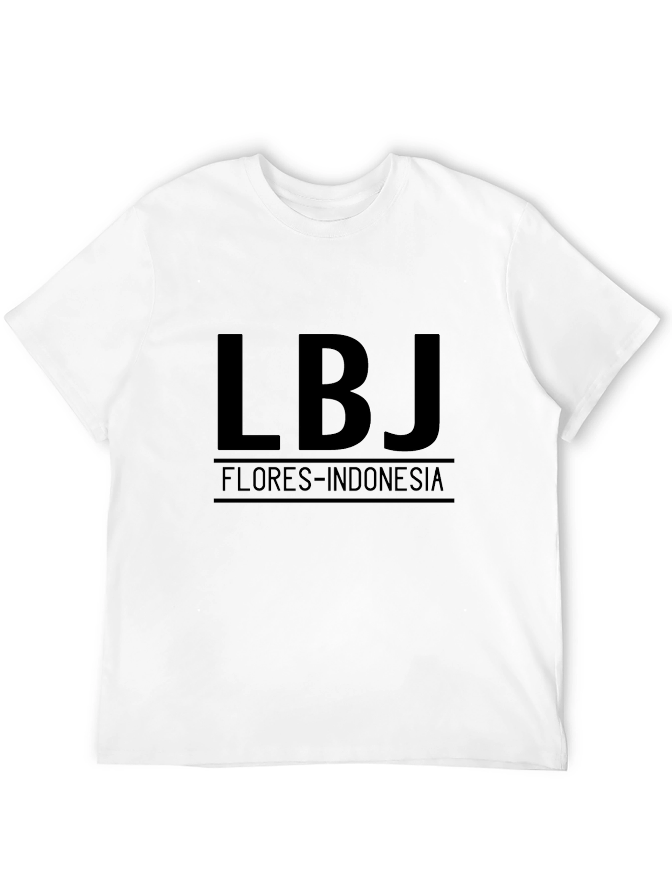 LBJ Flores Indonesia Black Tee