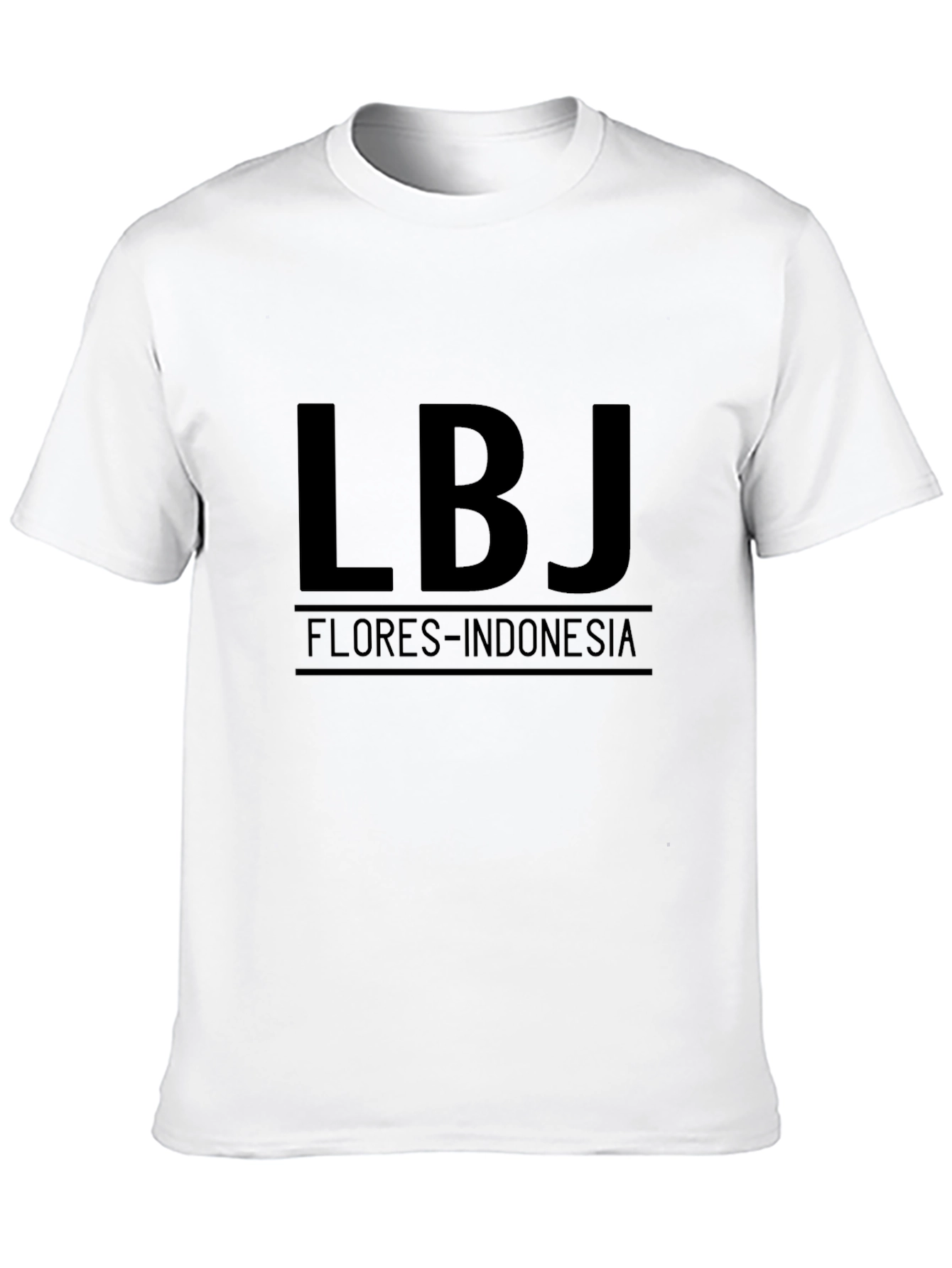 LBJ Flores Indonesia Black Tee