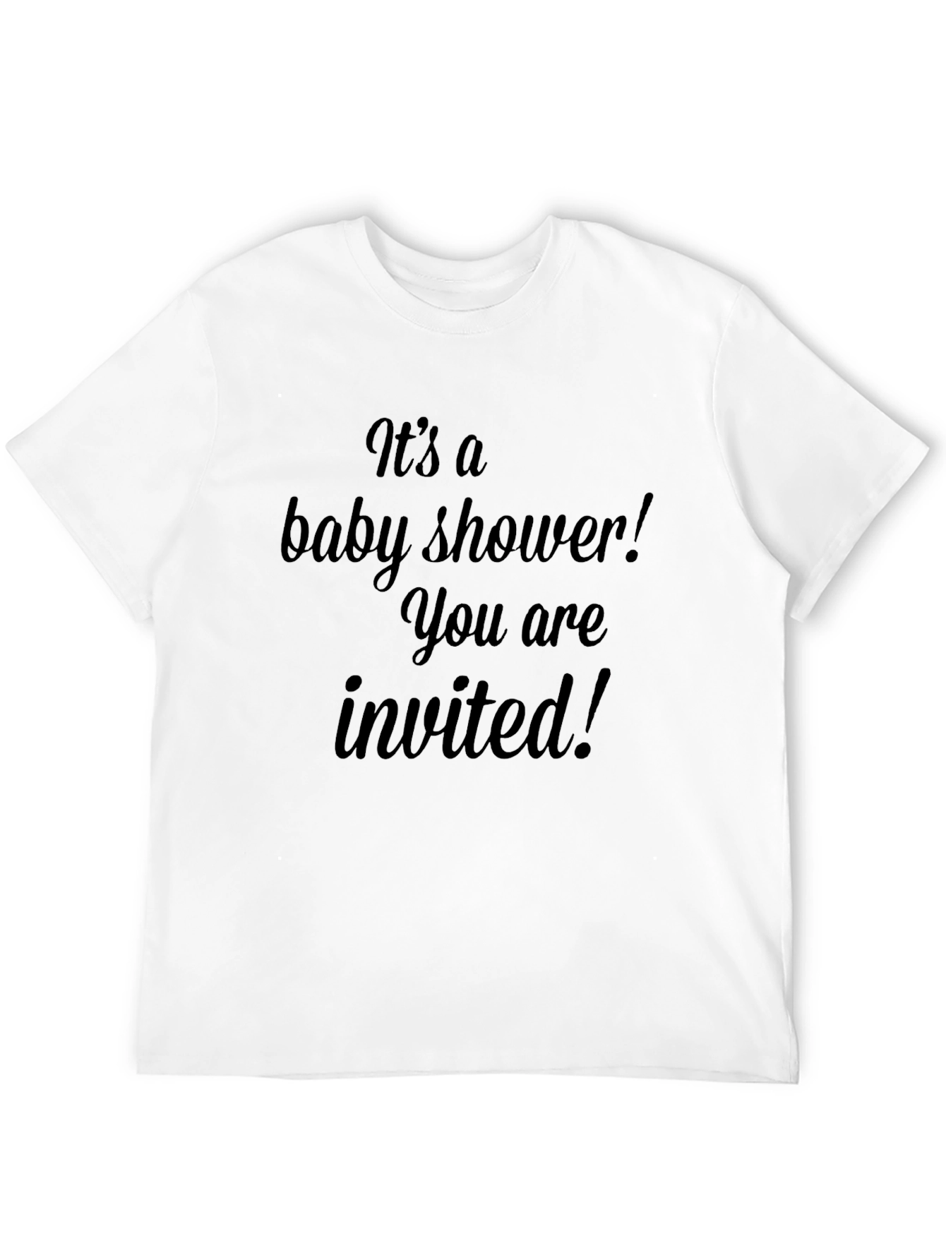 Baby Shower Invitation T-Shirt