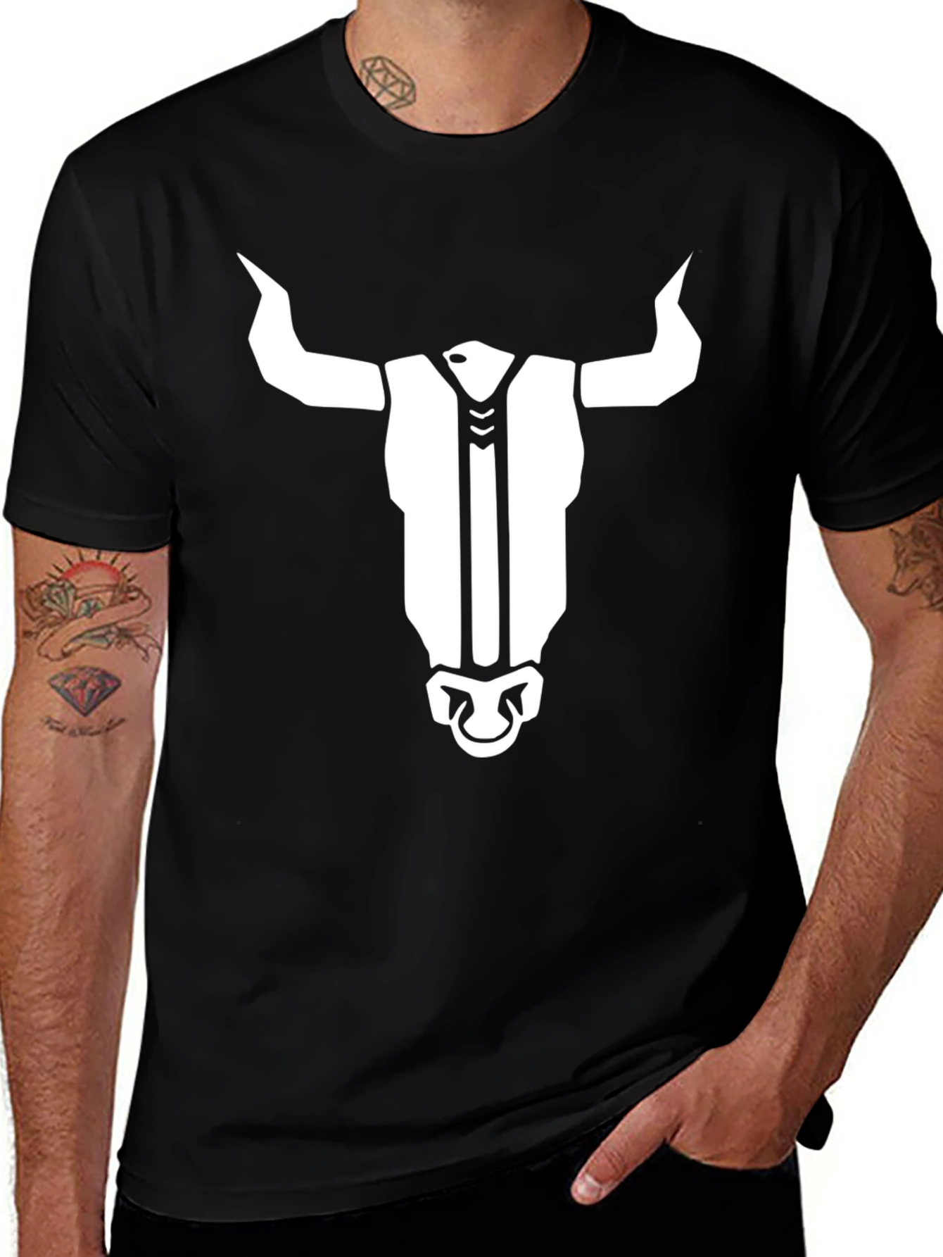 Black Bull Graphic Tee - Mens
