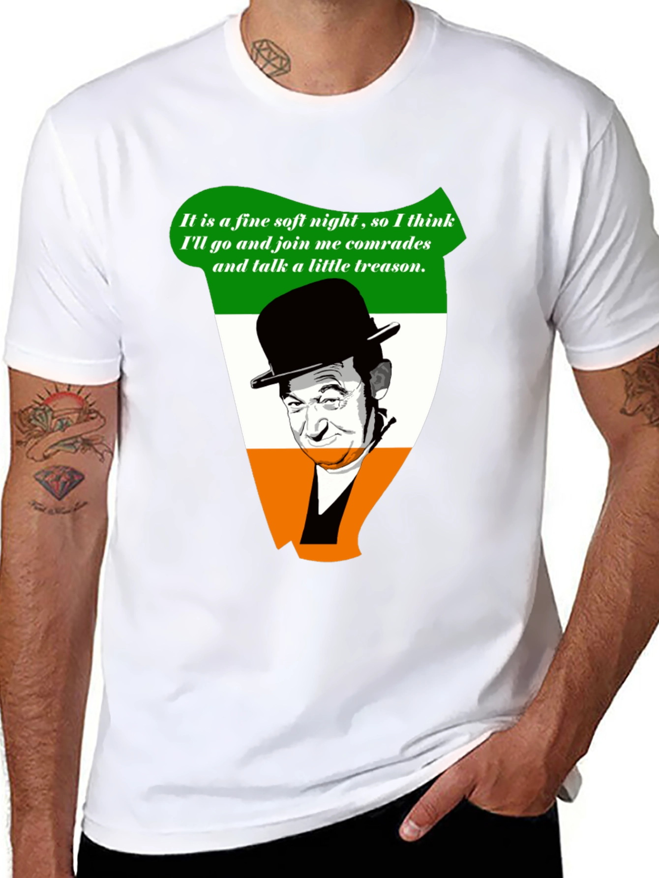Irish Treason T-Shirt - Fine Soft Night Tee