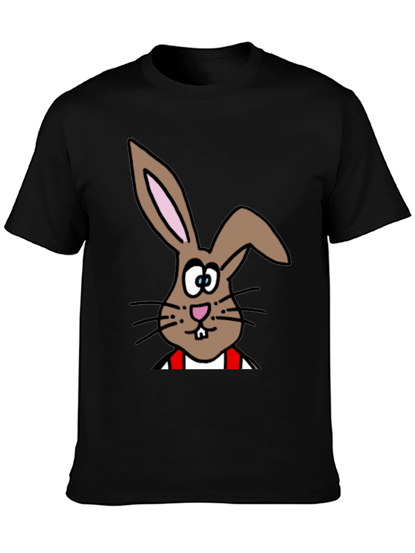 Cartoon Bunny T-Shirt - Casual Cotton Tee