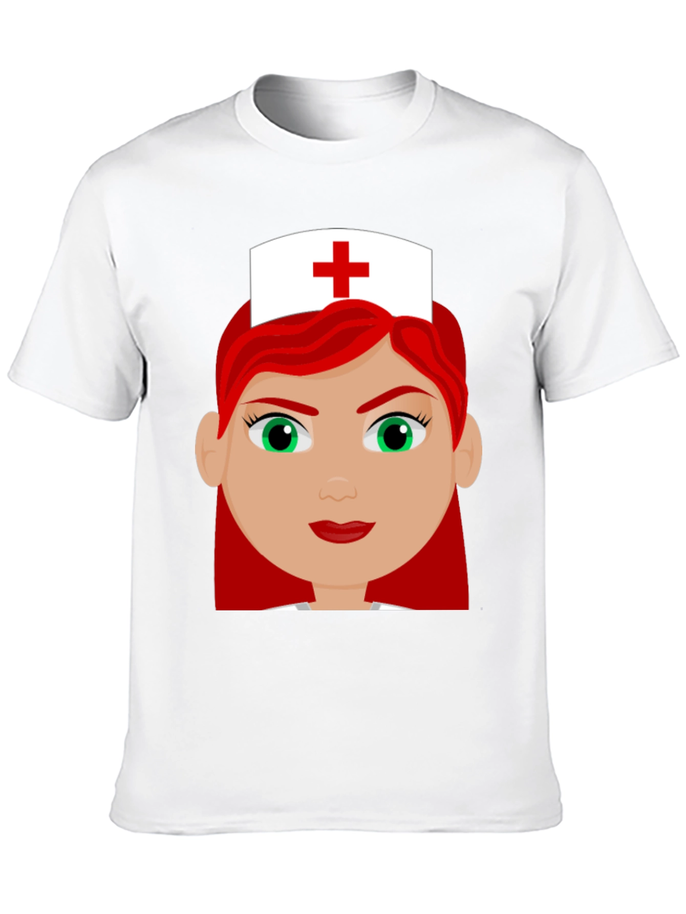 Nurse Cartoon Graphic T-Shirt