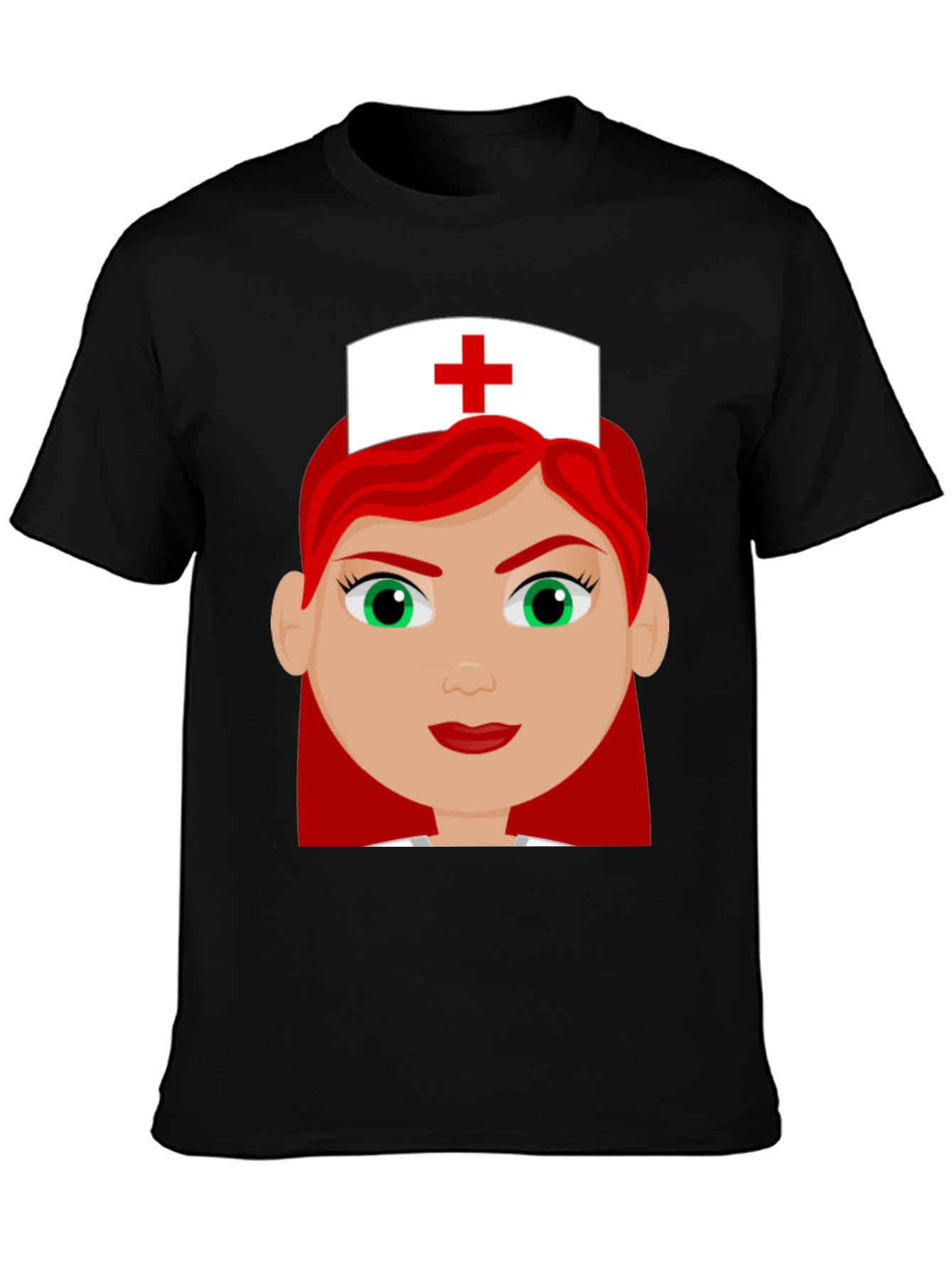 Nurse Cartoon Graphic T-Shirt