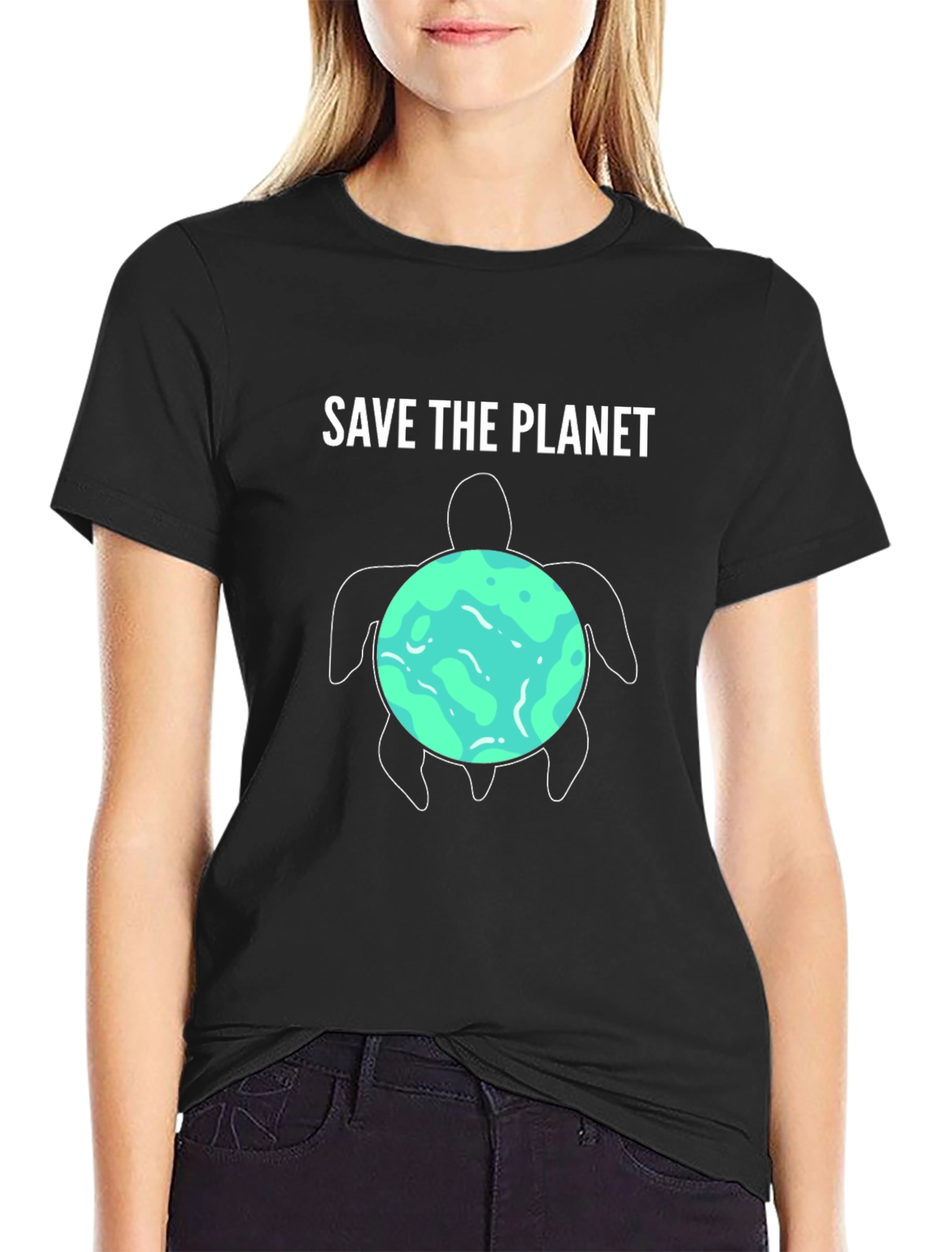 Save the Planet Turtle T-Shirt