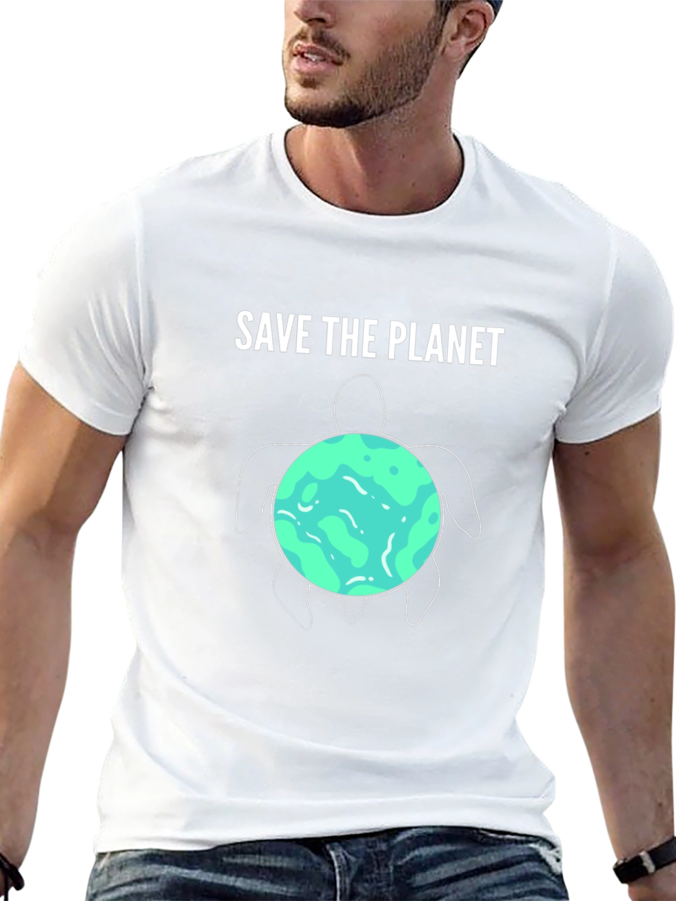 Save the Planet Turtle T-Shirt
