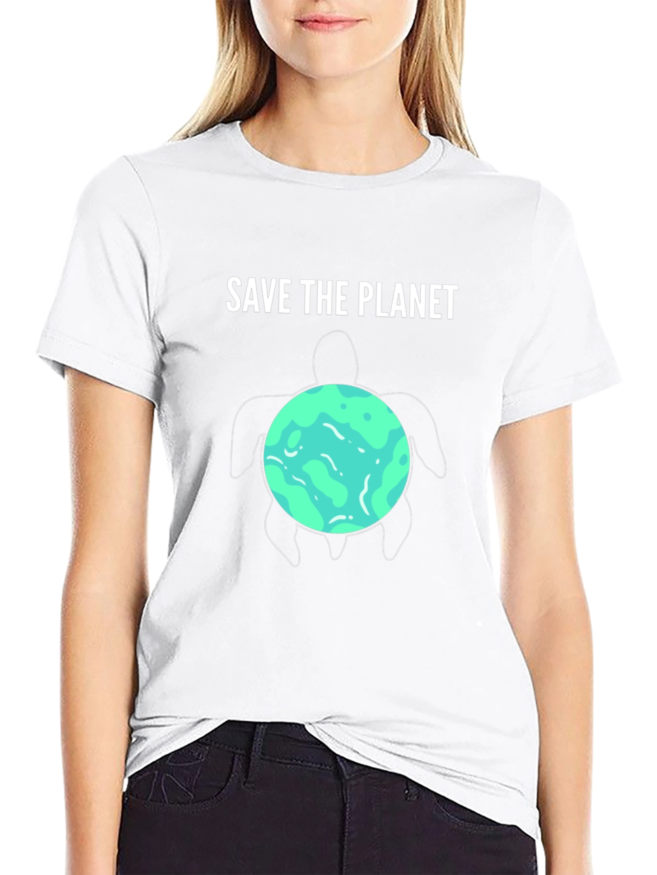 Save the Planet Turtle T-Shirt