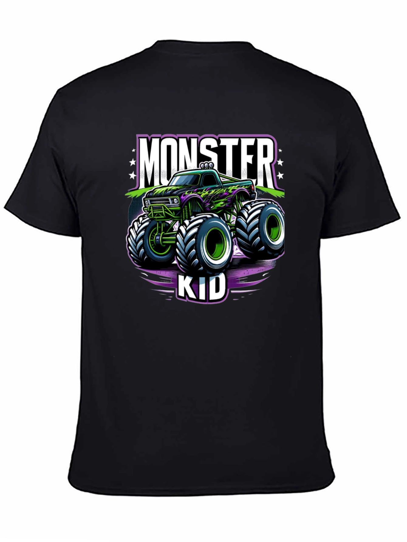 Monster Truck Kid T-Shirt
