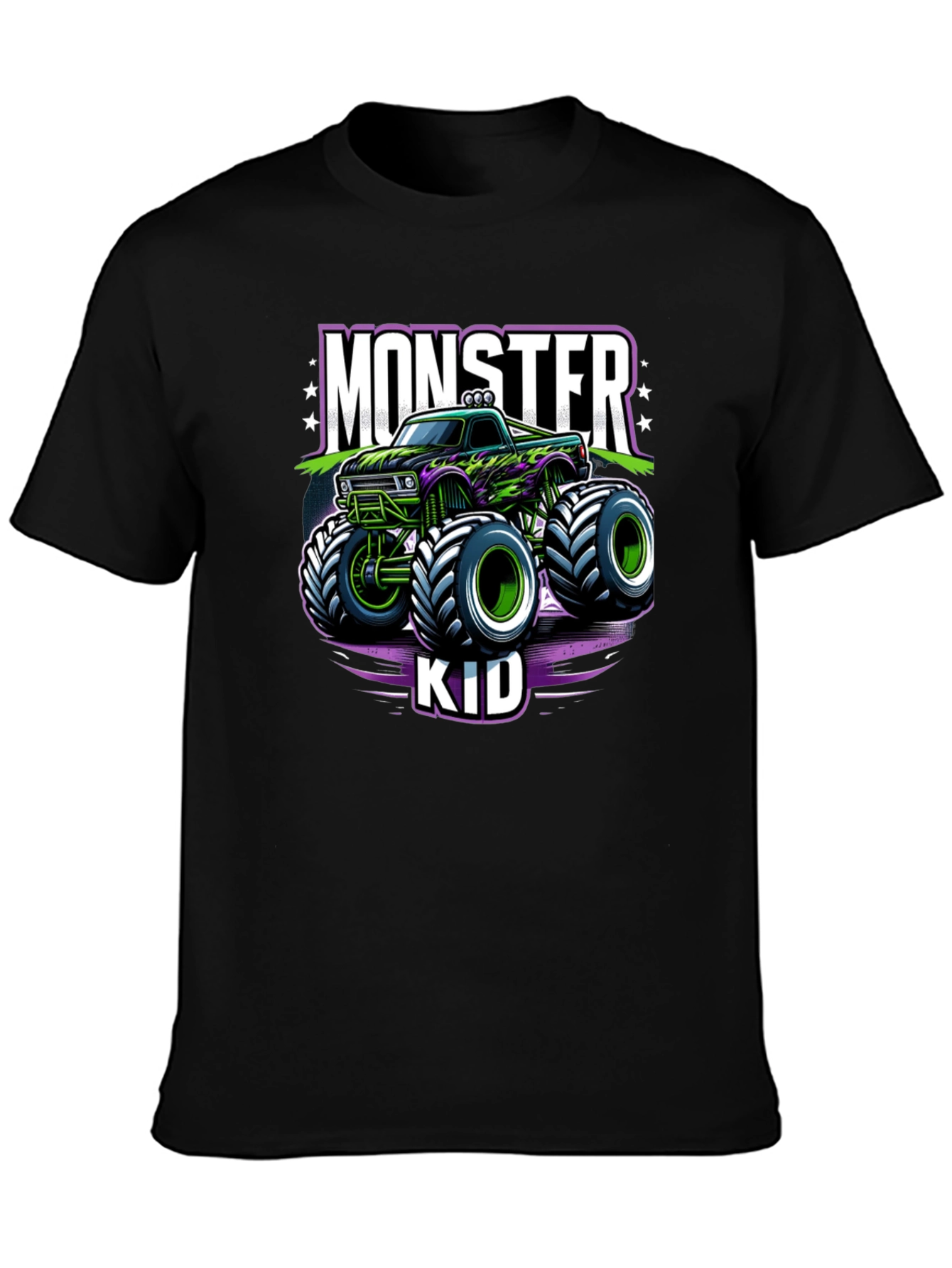 Monster Truck Kid T-Shirt