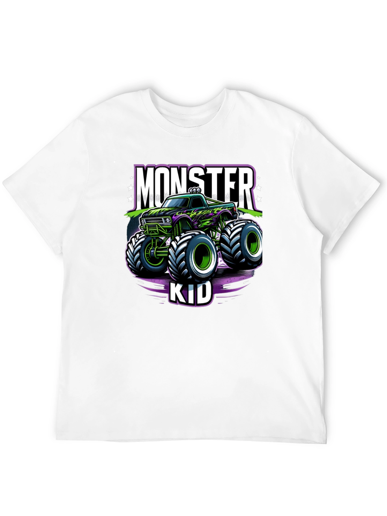 Monster Truck Kid T-Shirt