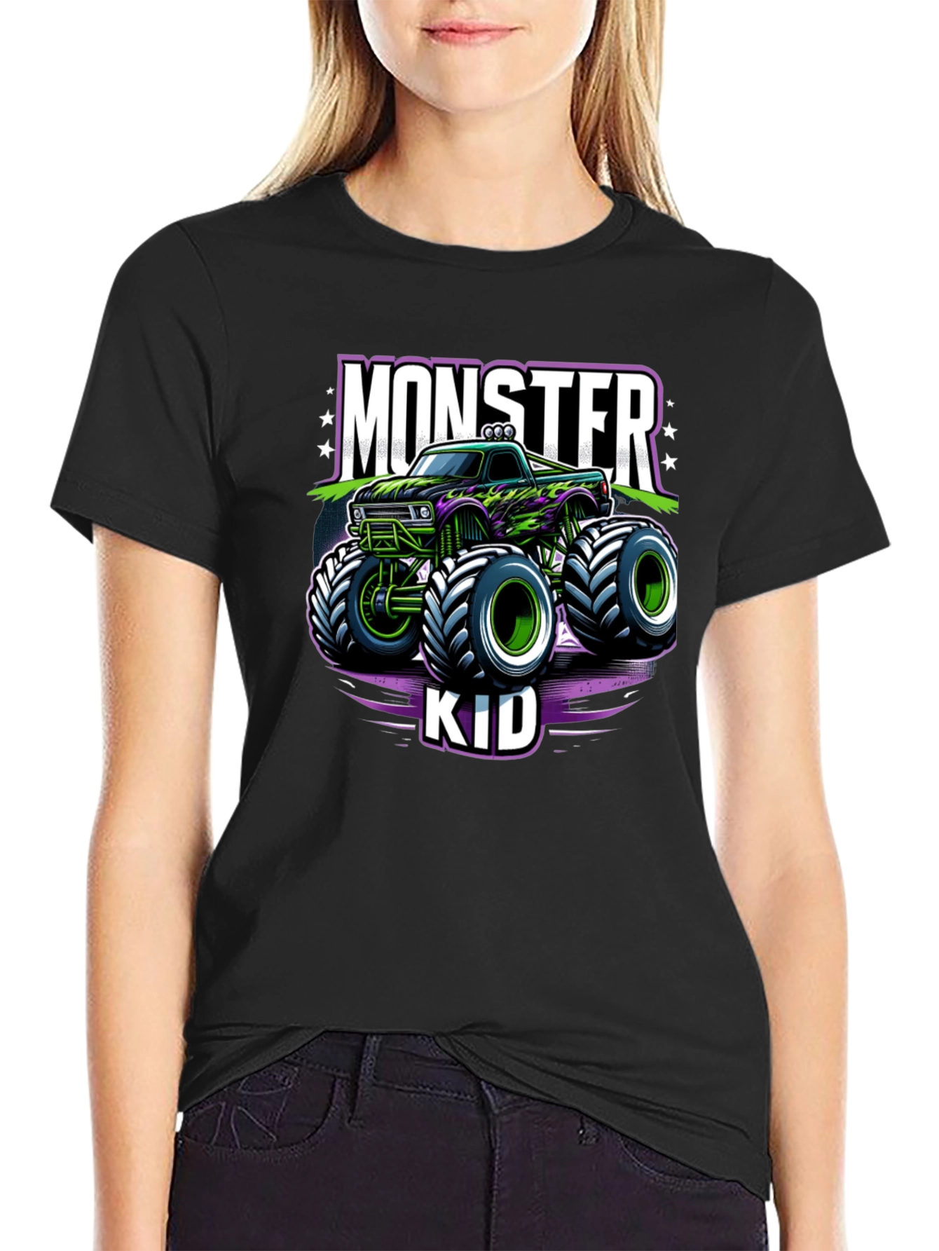 Monster Truck Kid T-Shirt