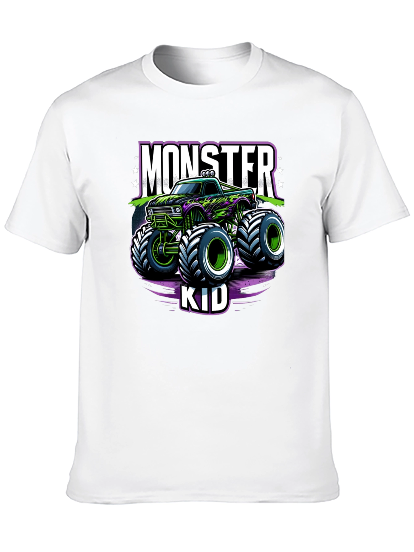 Monster Truck Kid T-Shirt